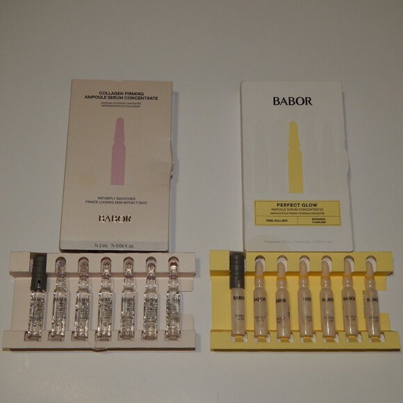 Babor Perfect Glow & Collagen Firming Concentrate 7 Ampoules Ea - Picture 1 of 5
